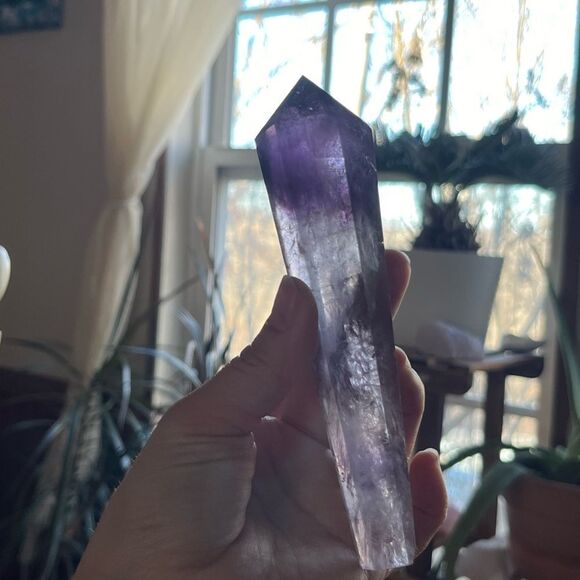 🛑SOLD🛑6” High Quality Amethyst Crystal Root Wand - Picture 9 of 12